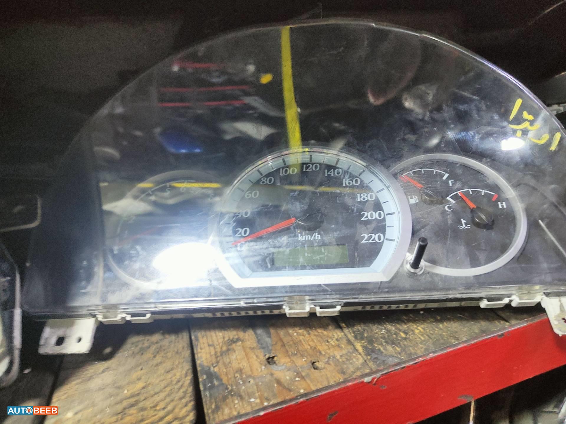 Cabin  Dashboard Chevrolet Optra