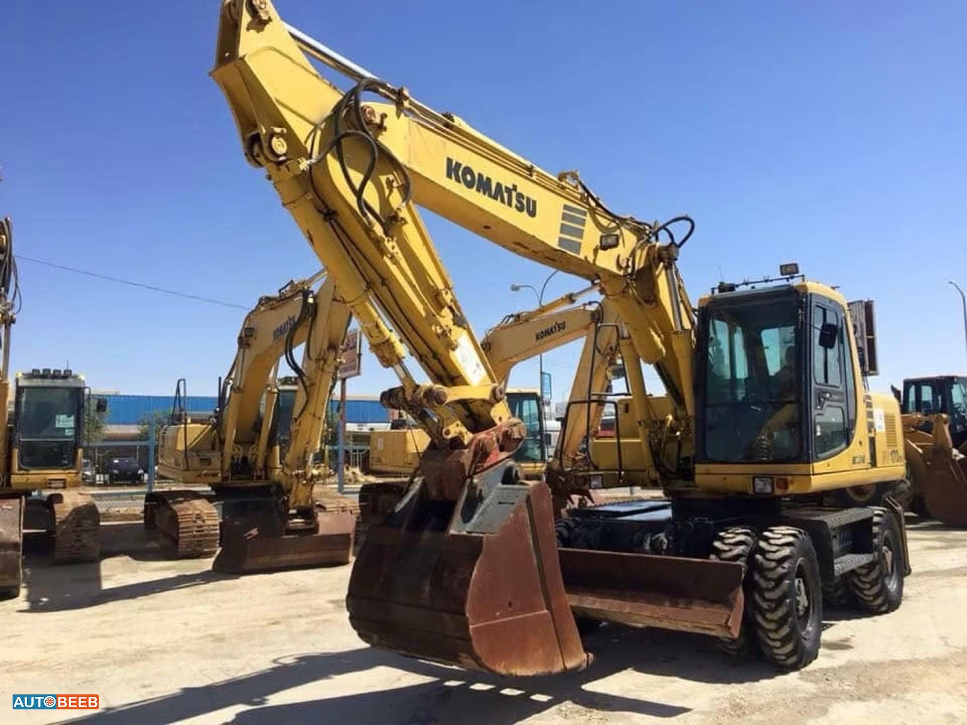 Tracked Excavator Komatsu 2001