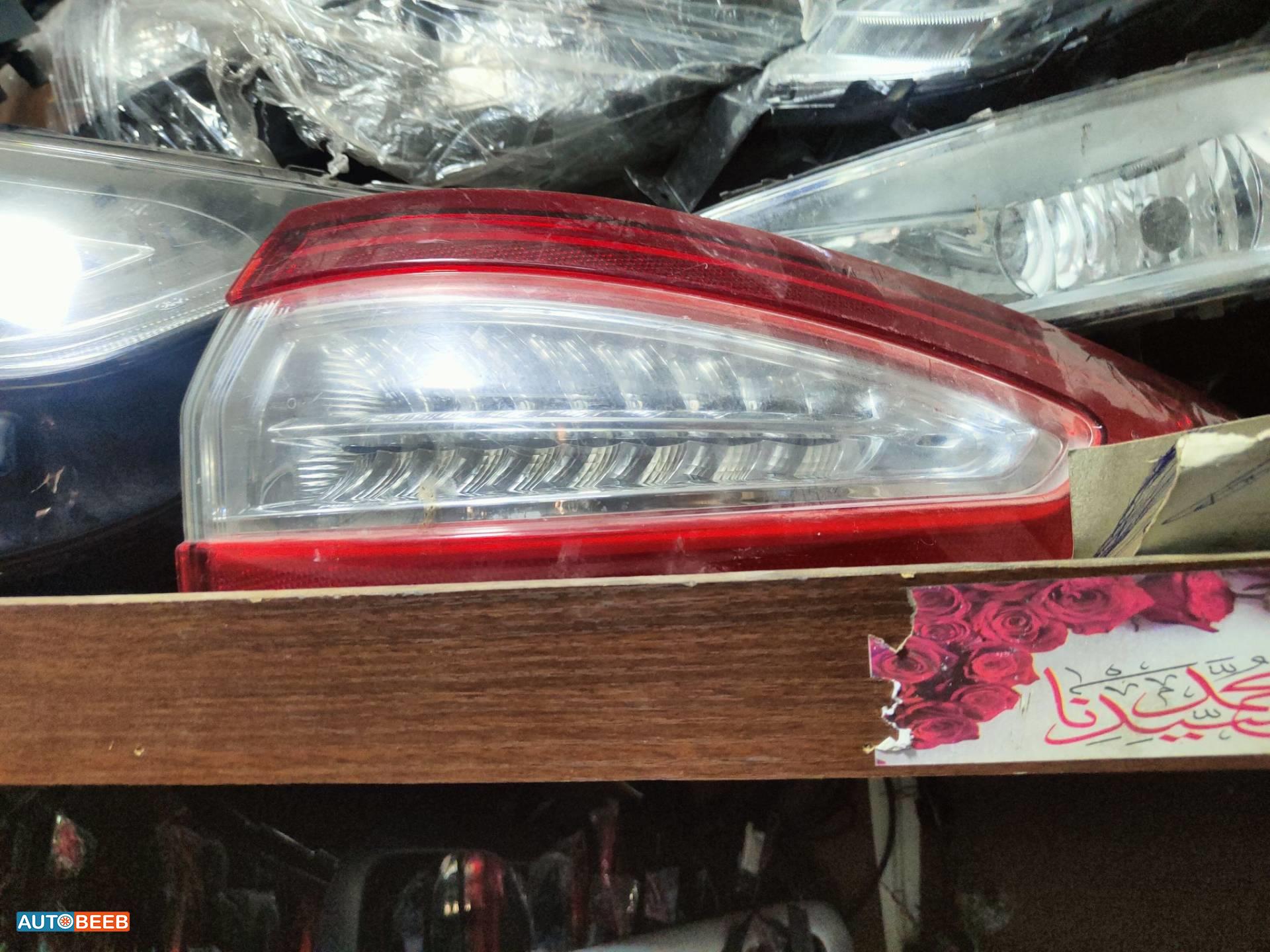 Lights Rear light Ford Fusion