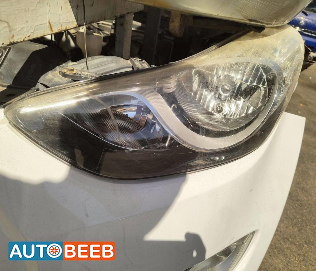 Lights Front light Hyundai Avante