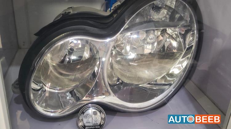 Lights Front light Mercedes Benz C200