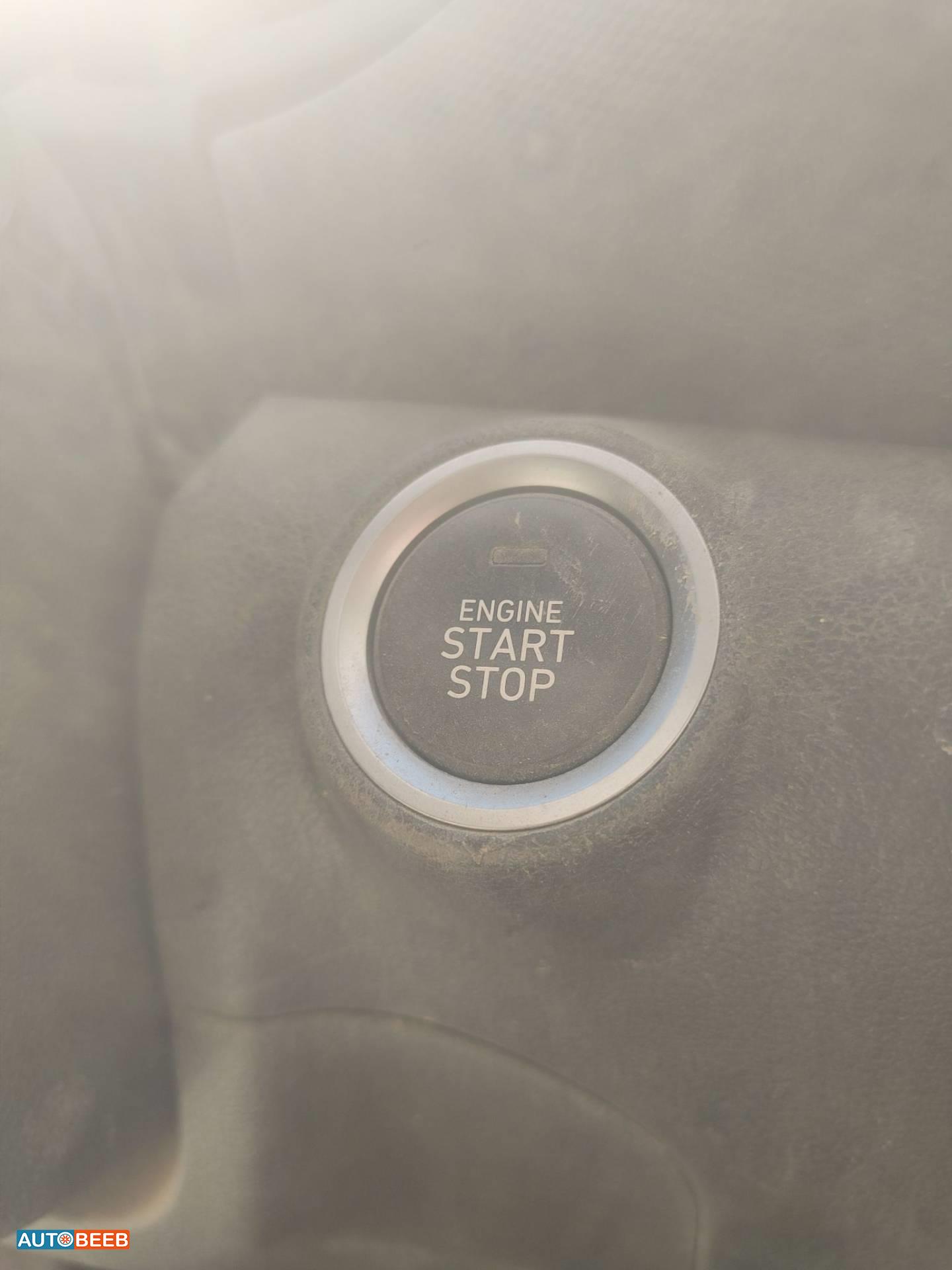 Cabin  Control buttons Hyundai kona