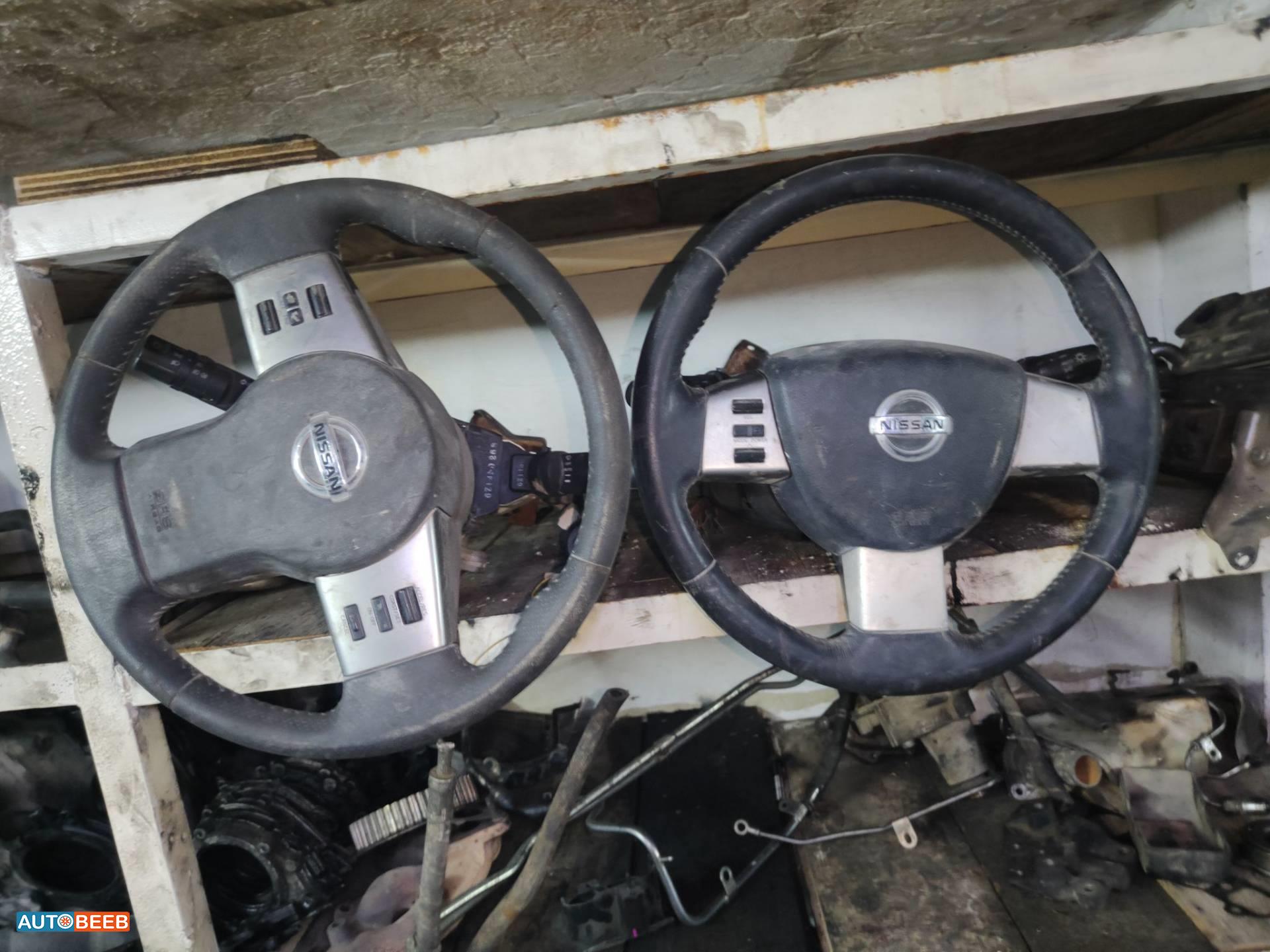 Cabin  Steering Wheel Nissan Navara