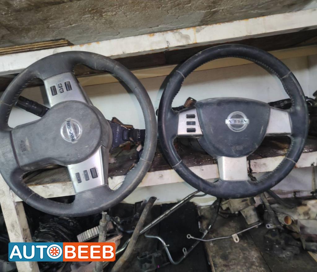 Cabin  Steering Wheel Nissan Navara
