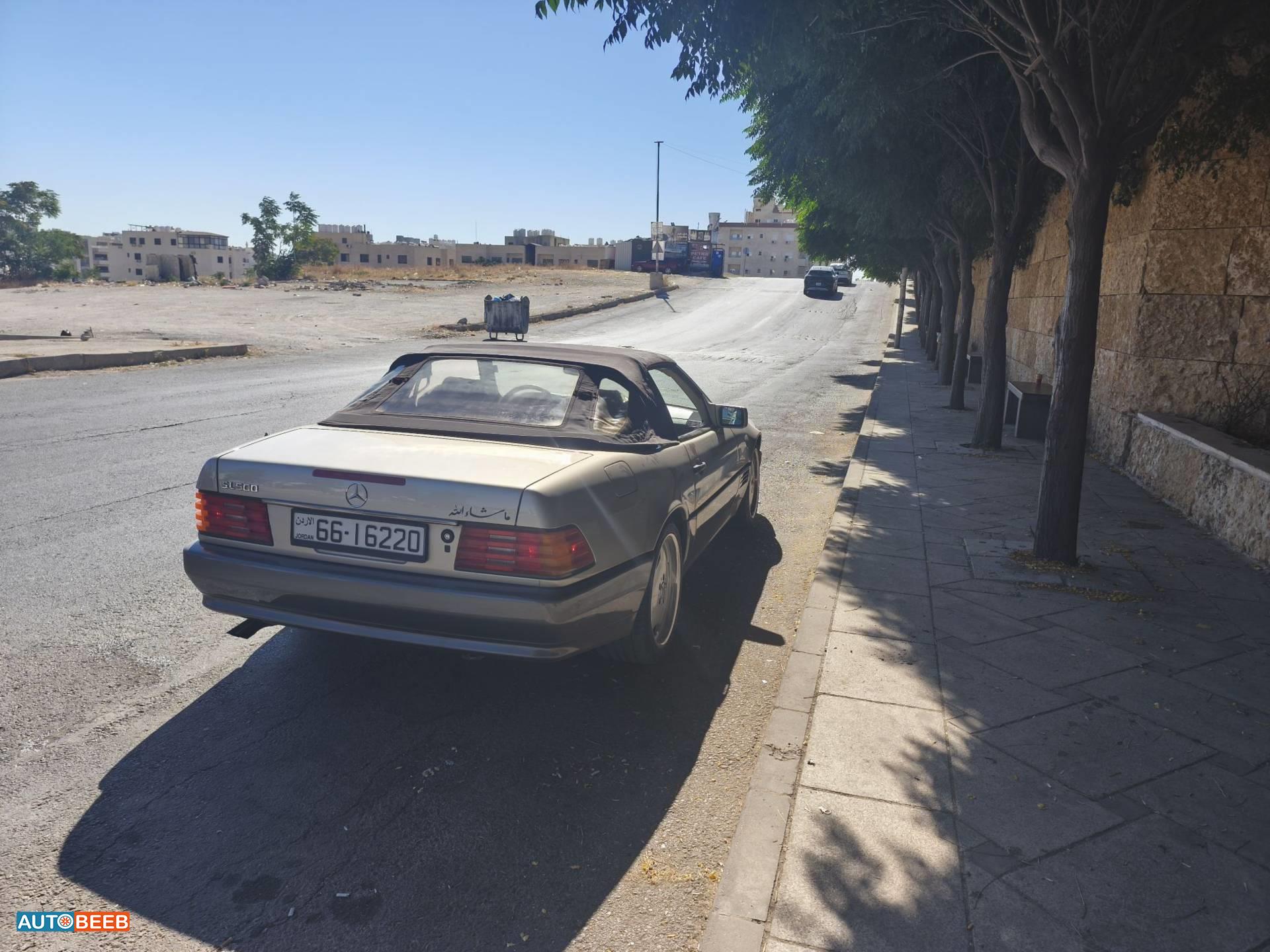 Mercedes Benz SL500 1991