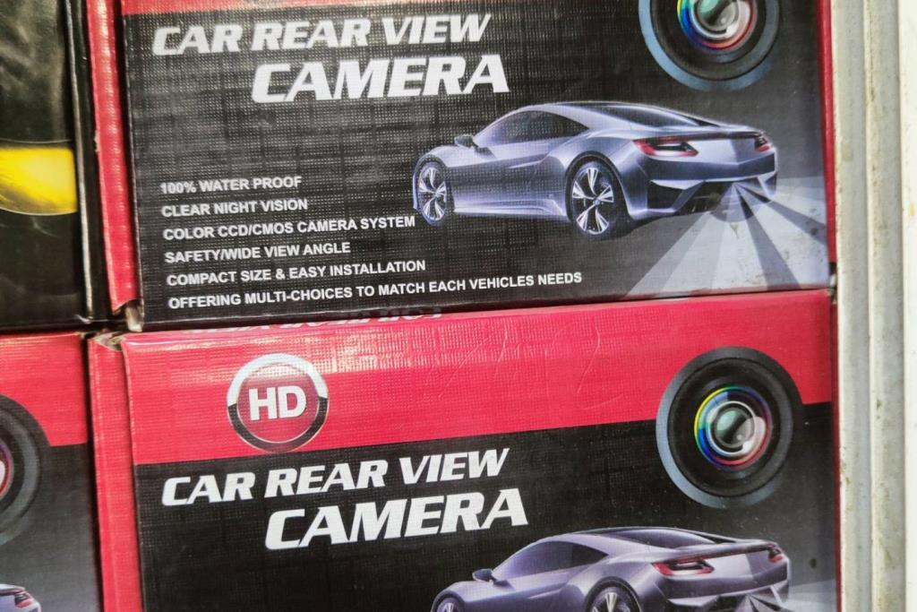 كاميرا خلفيه HD