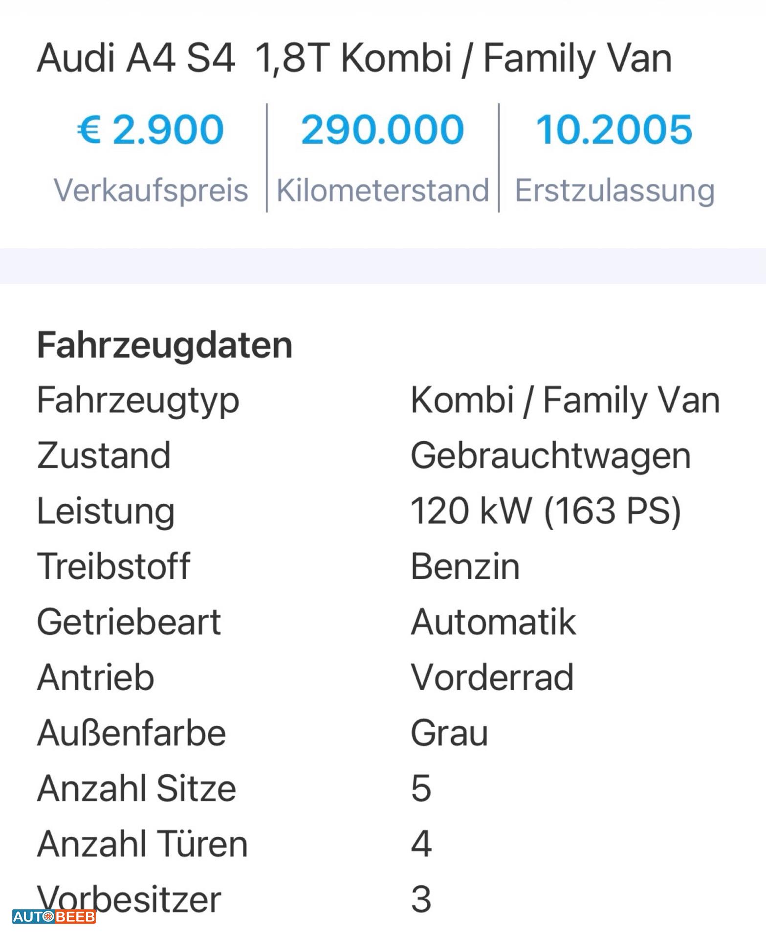 Audi A4 2005