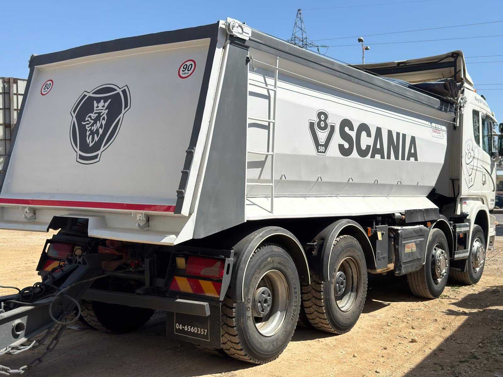 Tipper Scania 2017