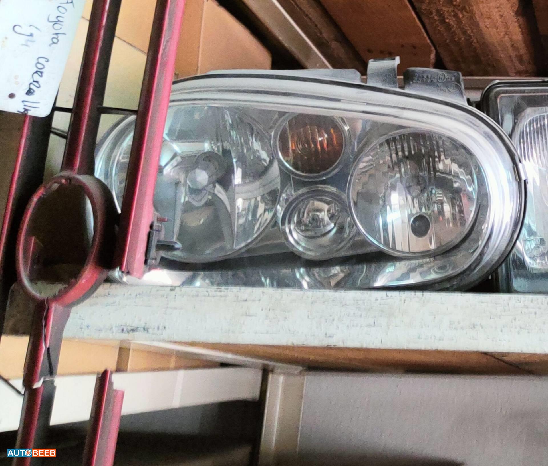 Lights Front light Volkswagen Golf MK