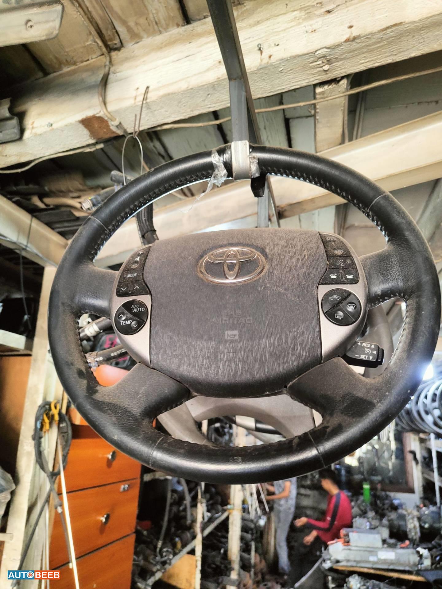 Cabin  Steering Wheel Toyota Prius
