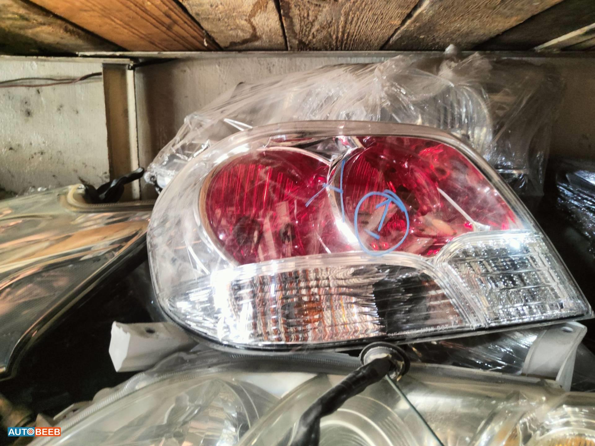 Lights Rear light Mitsubishi Outlander