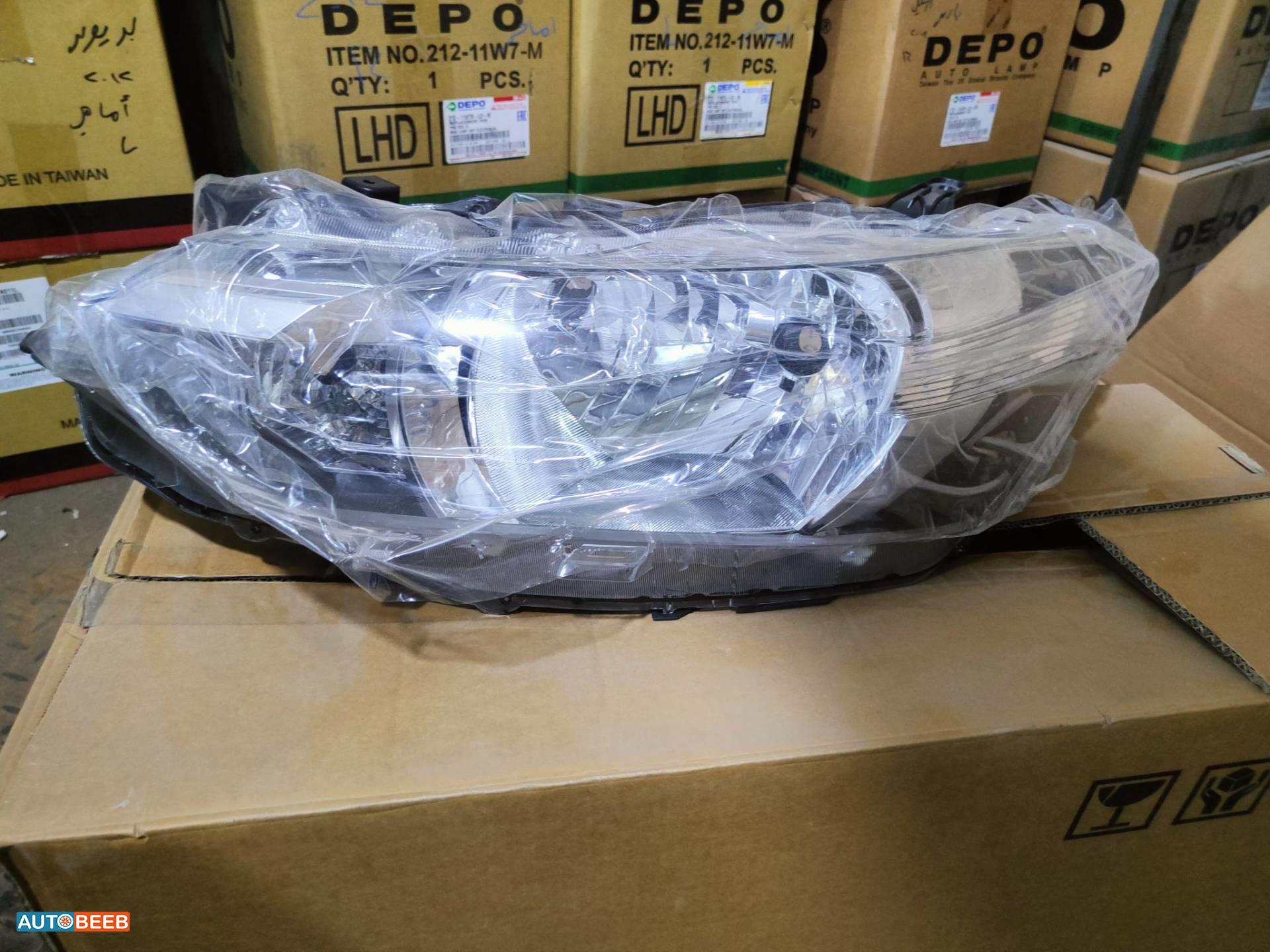 Lights Front light Toyota Yaris