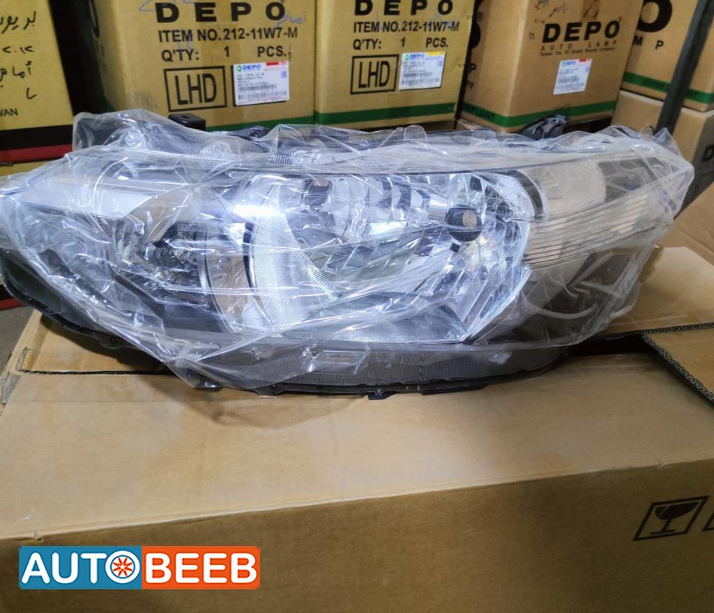 Lights Front light Toyota Yaris