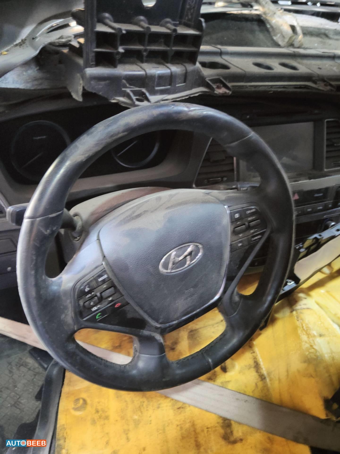 Cabin  Steering Wheel Hyundai Sonata