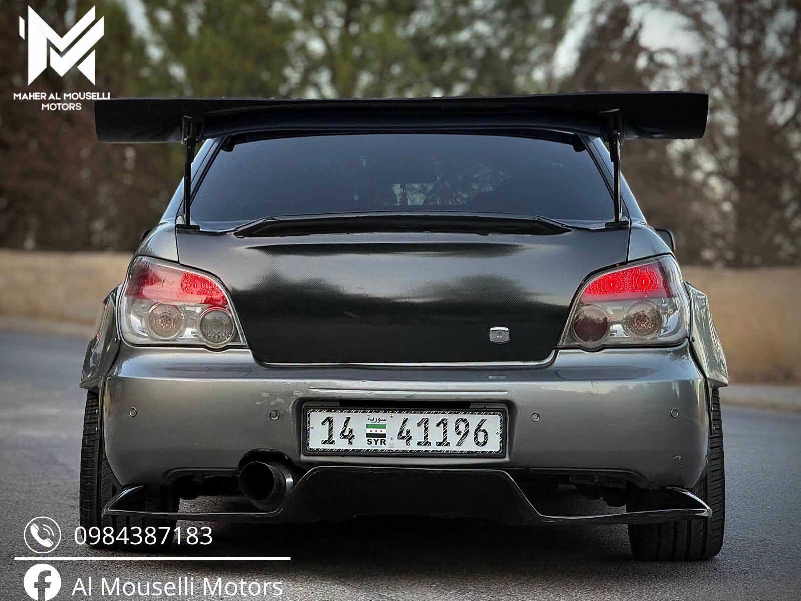 سوبارو دبليو ار اكس اس تي اي 2007