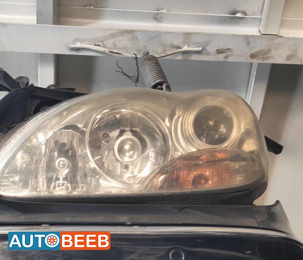 Lights Front light Mercedes Benz E200