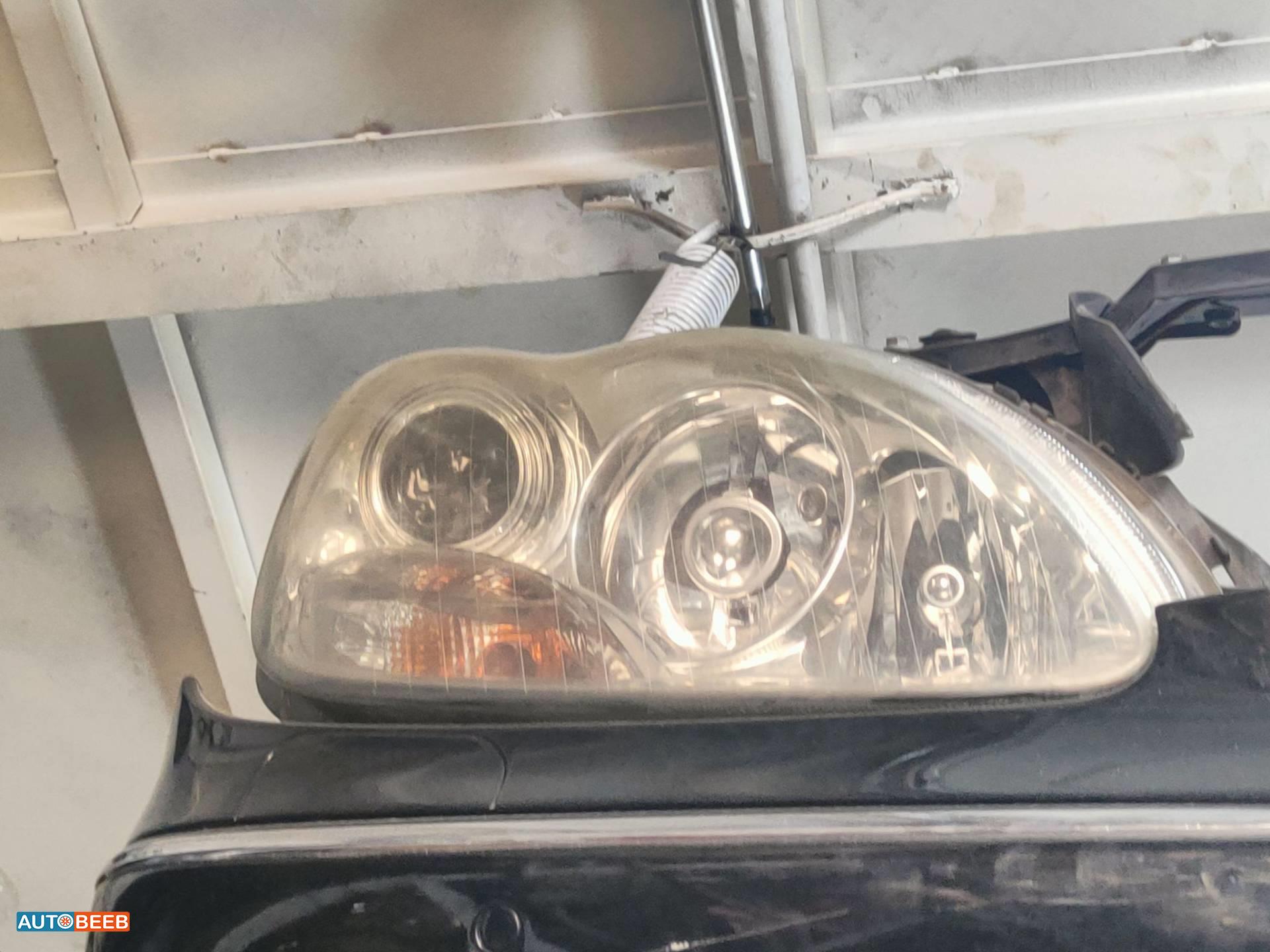 Lights Front light Mercedes Benz E200