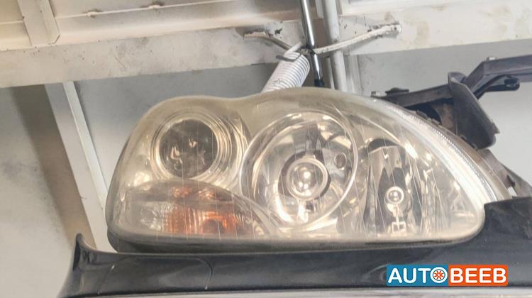 Lights Front light Mercedes Benz E200