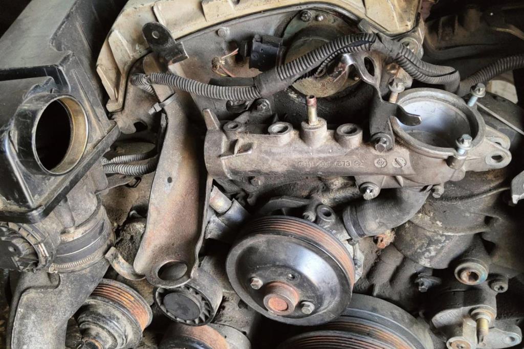 Engine Full Engine Mercedes Benz C200