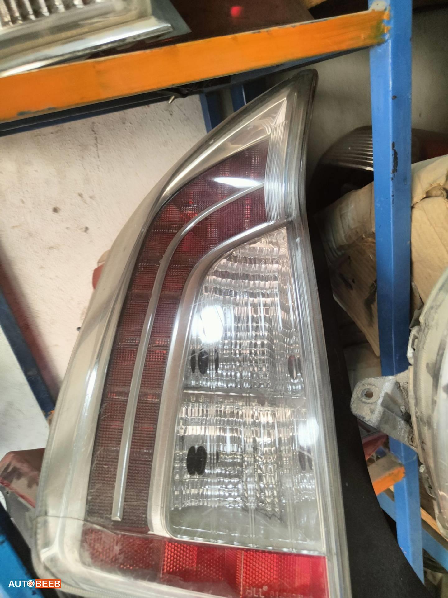 Lights Rear light Toyota Prius