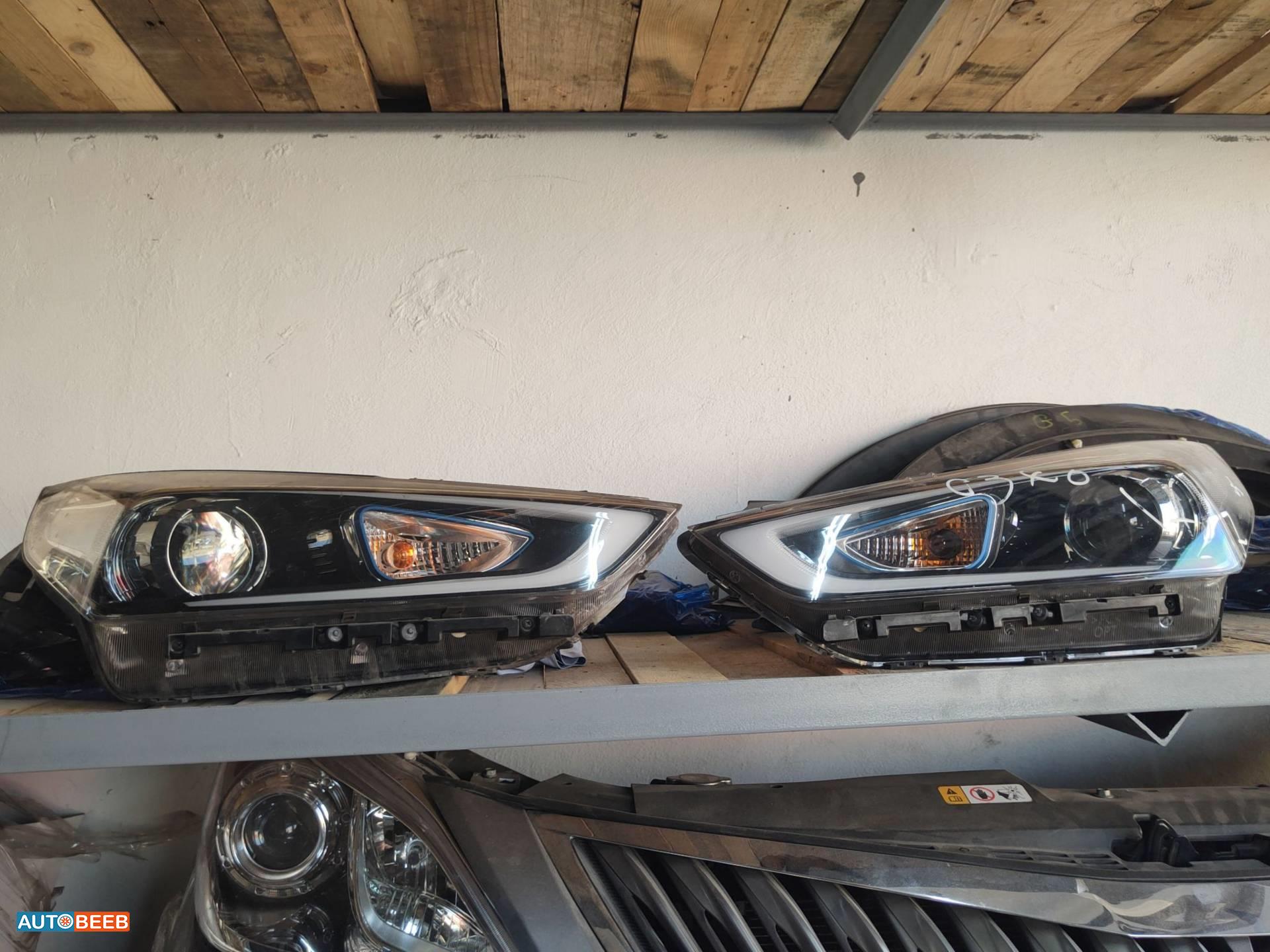 Lights Front light Hyundai Ioniq