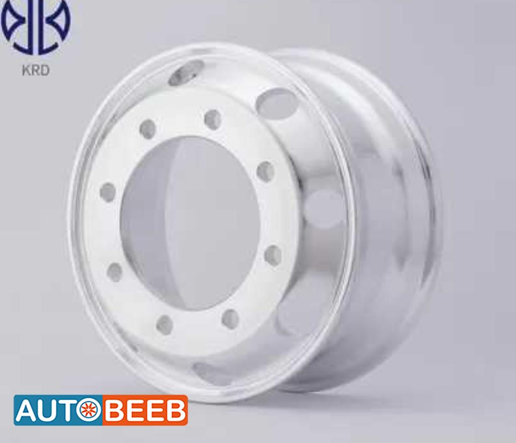 17.5" Inch Aluminum Alloy 17.5X6.75 Truck Bus Dump Trailer Tire Tyre F