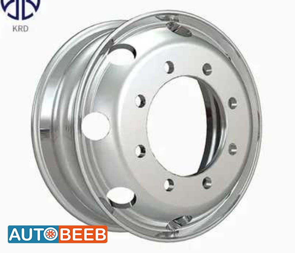 Light Strong Heavy Duty Truck Bus 19.5X6.75 Aluminum Alloy Rim Wheels