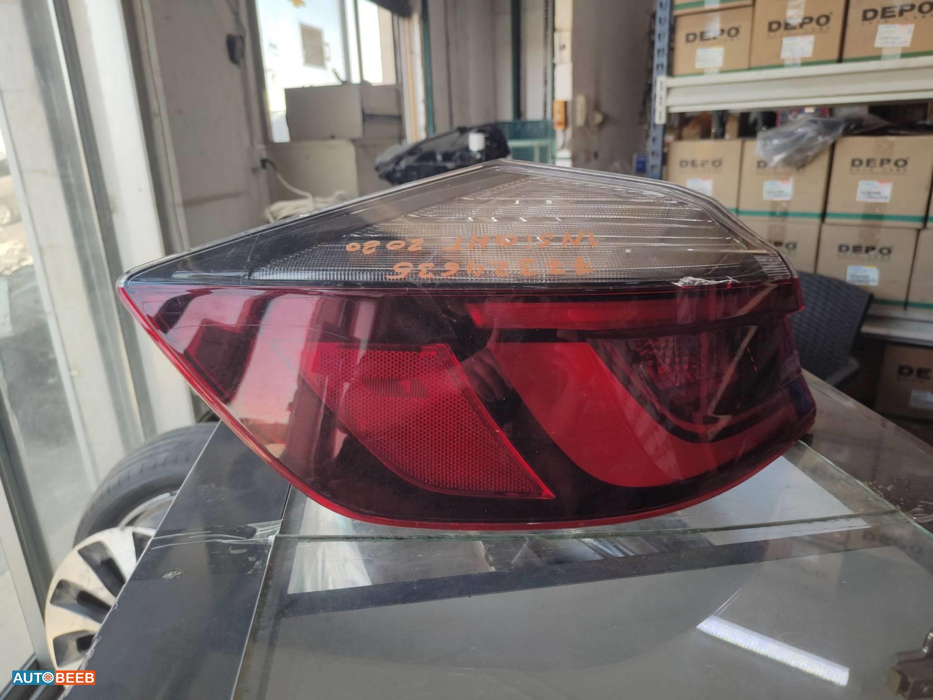 Lights Rear light Honda Insight
