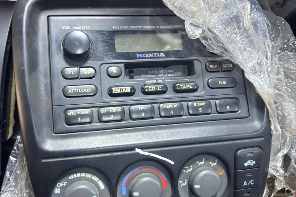 لوحة مكيف مع مسجل هوندا crv 1999 2000