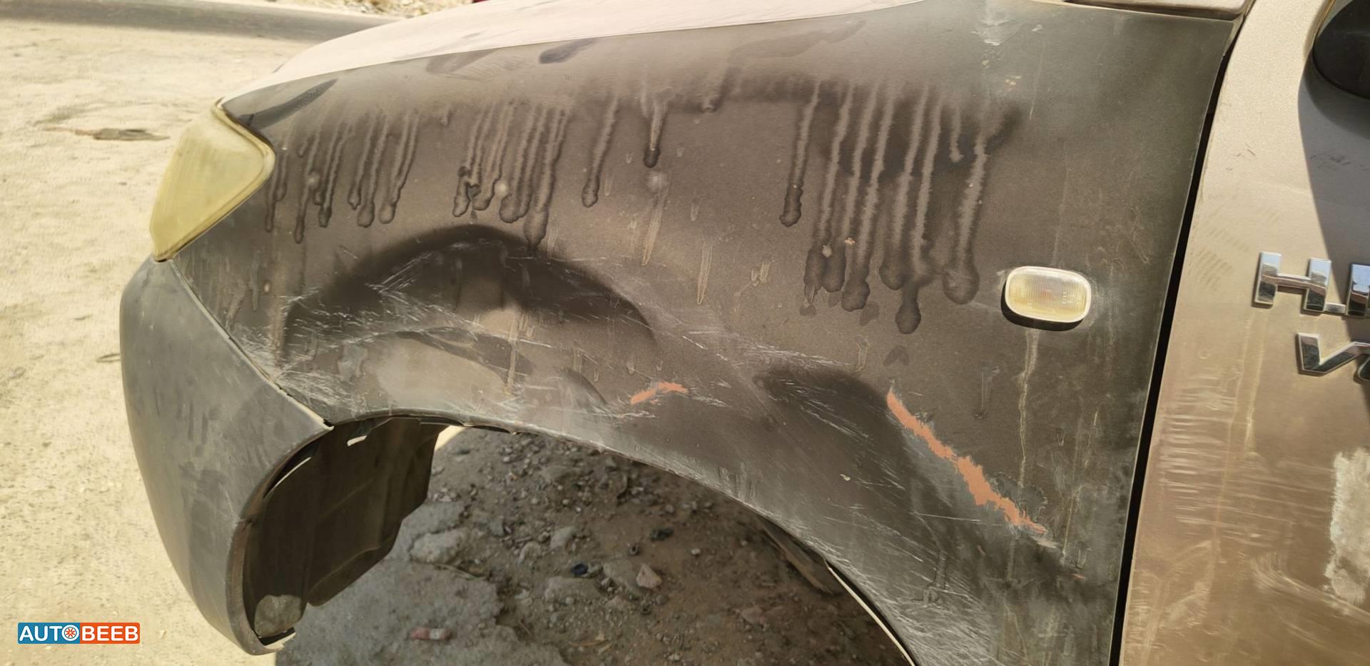 Body  Fenders  Toyota Hilux