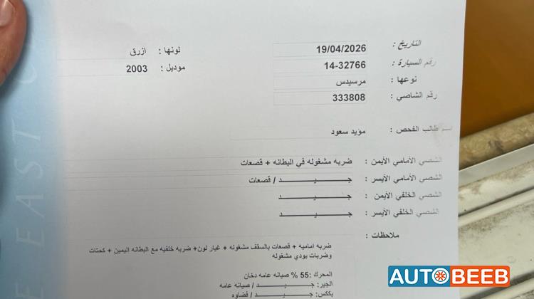 Mercedes Benz C200 2003