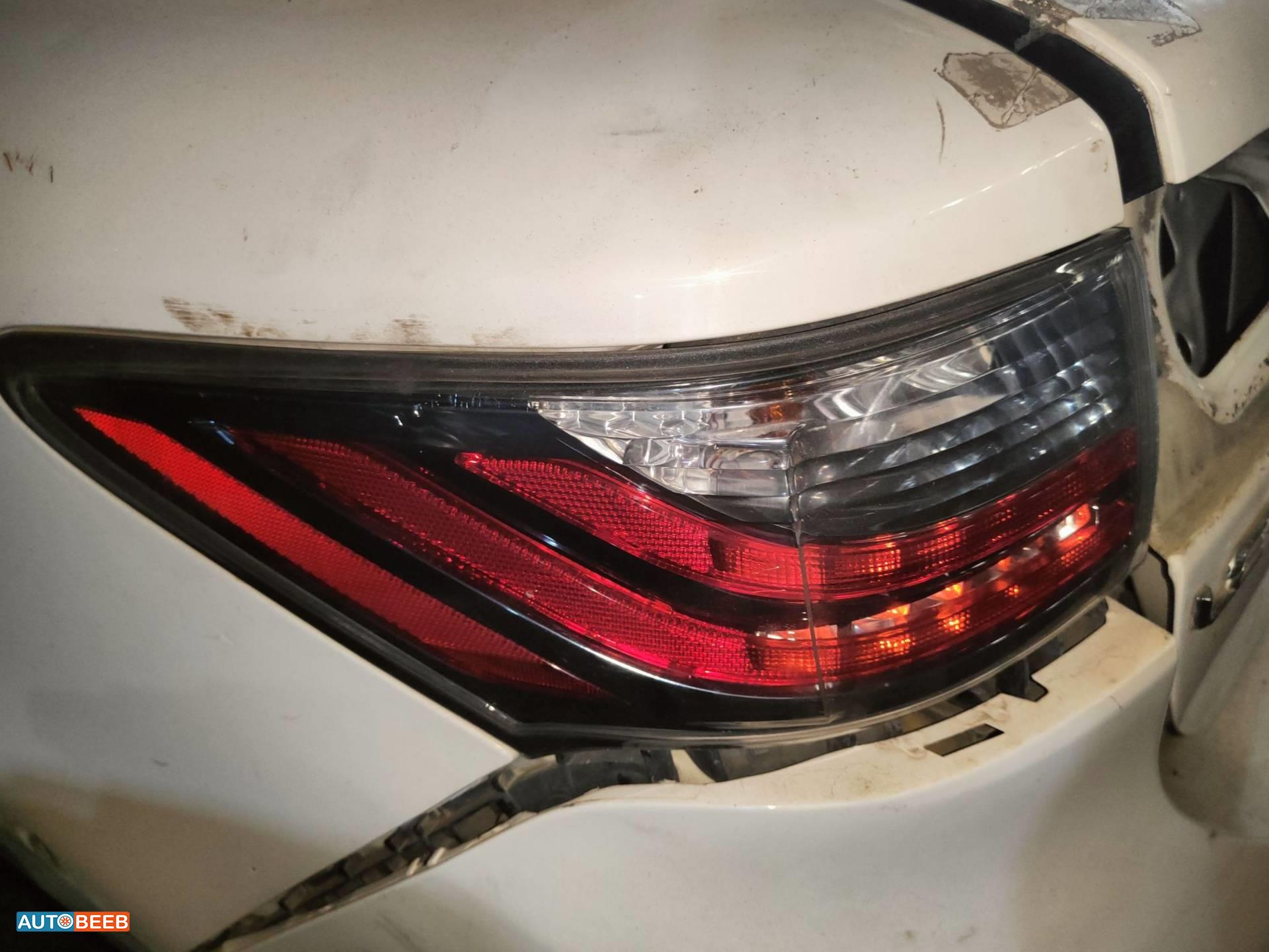 Lights Rear light Lexus CT200