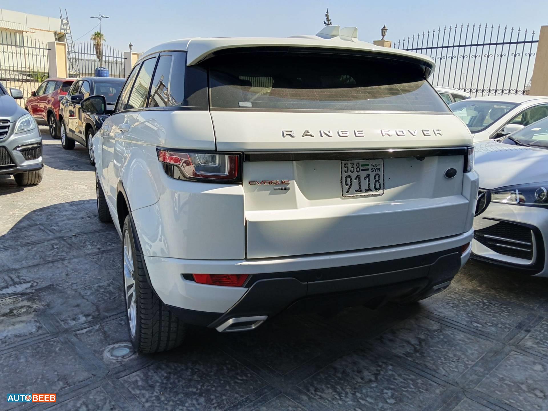 Land Rover Range Rover Evoque 2018