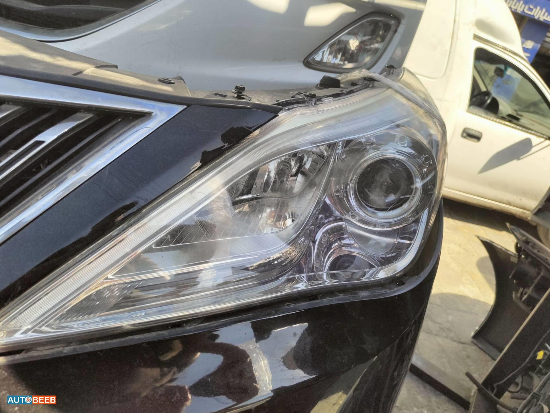 Lights Front light Hyundai Azera