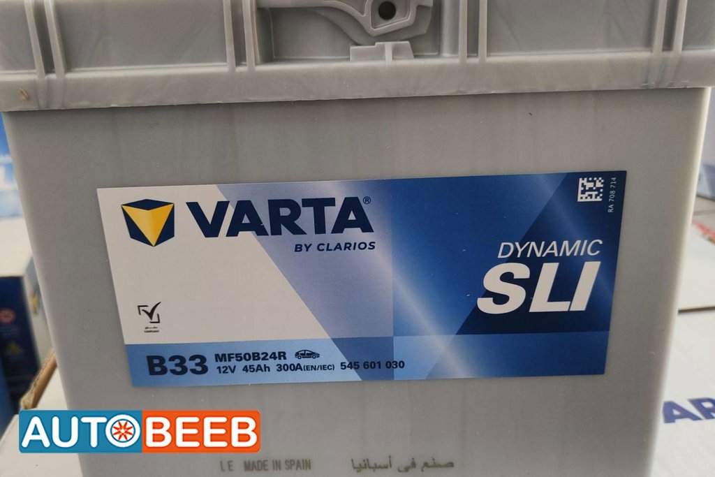 بطاريه فارتا تويوتا بريوس هوندا سيفيك 45 امبير