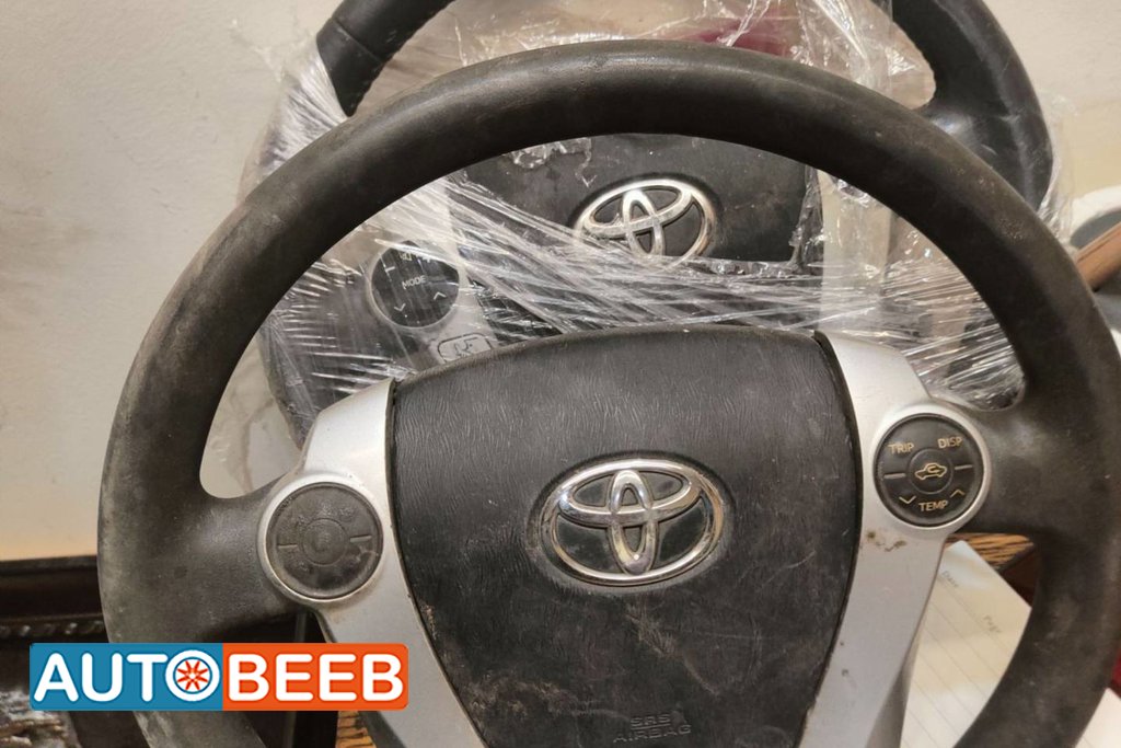 Cabin Steering Wheel Toyota Prius