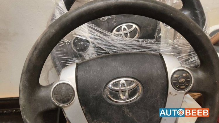 Cabin Steering Wheel Toyota Prius