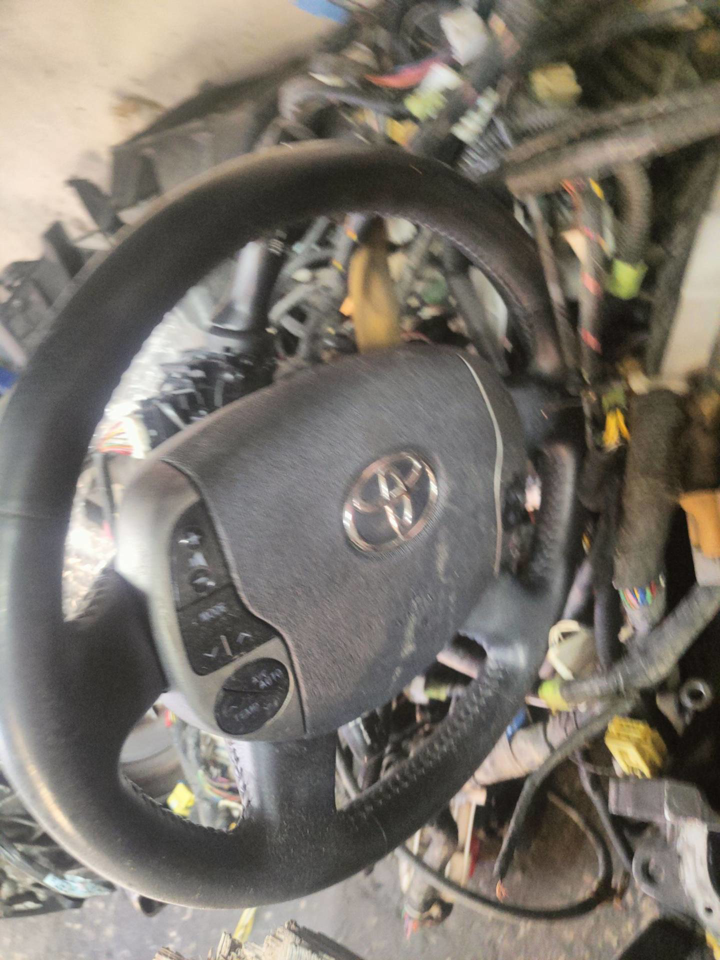 Cabin Steering Wheel Toyota Prius