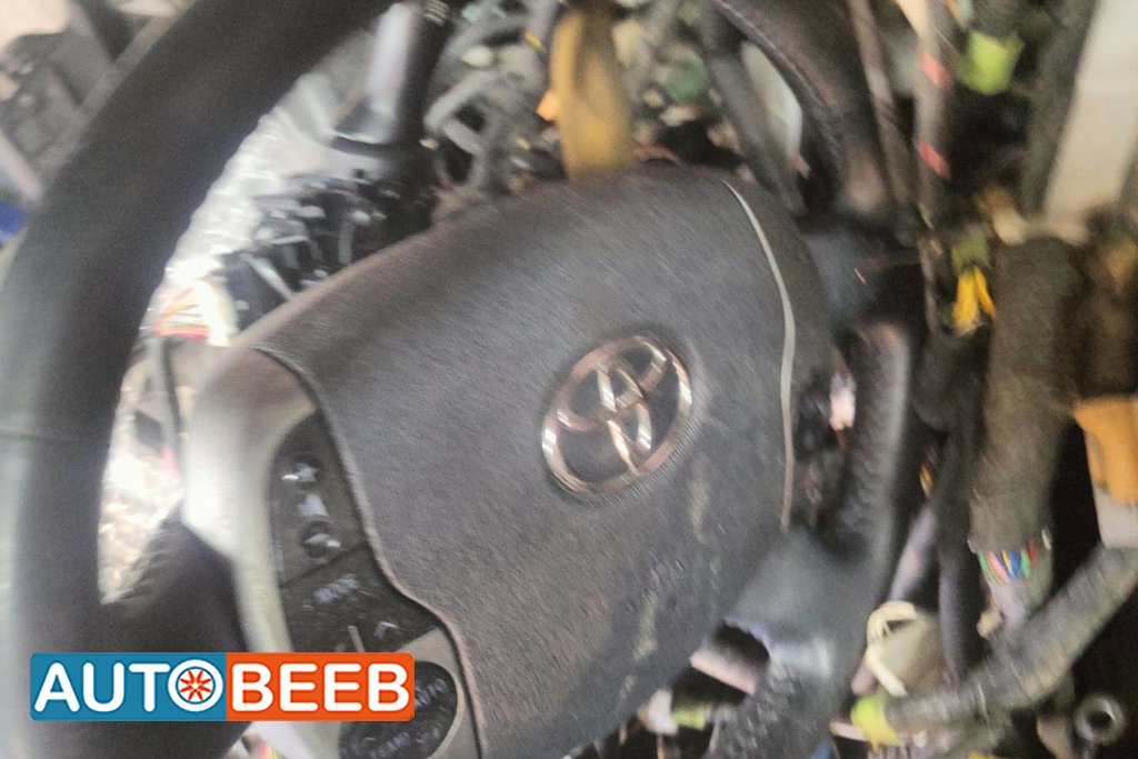 Cabin Steering Wheel Toyota Prius