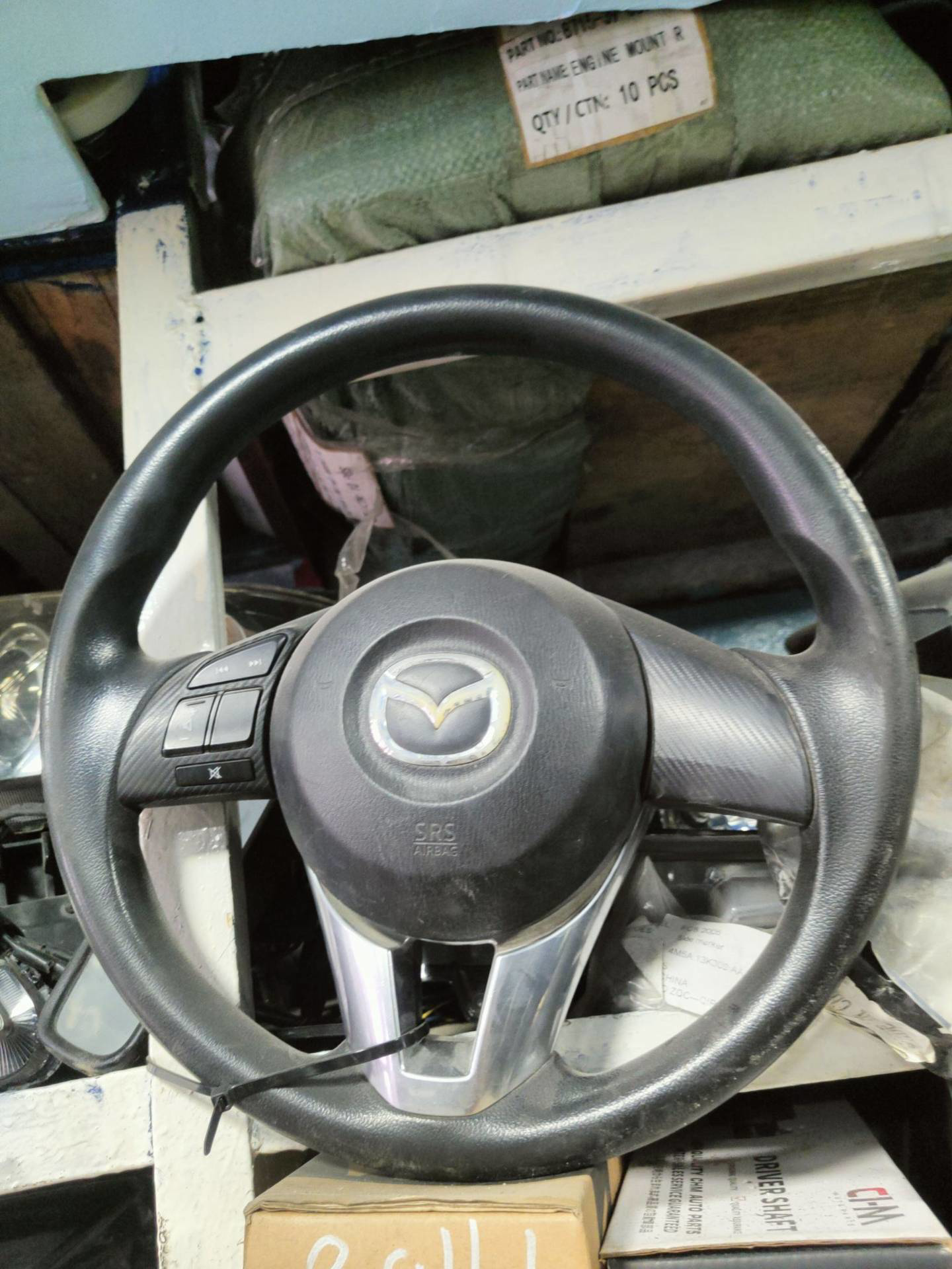Cabin Steering Wheel Mazda 3