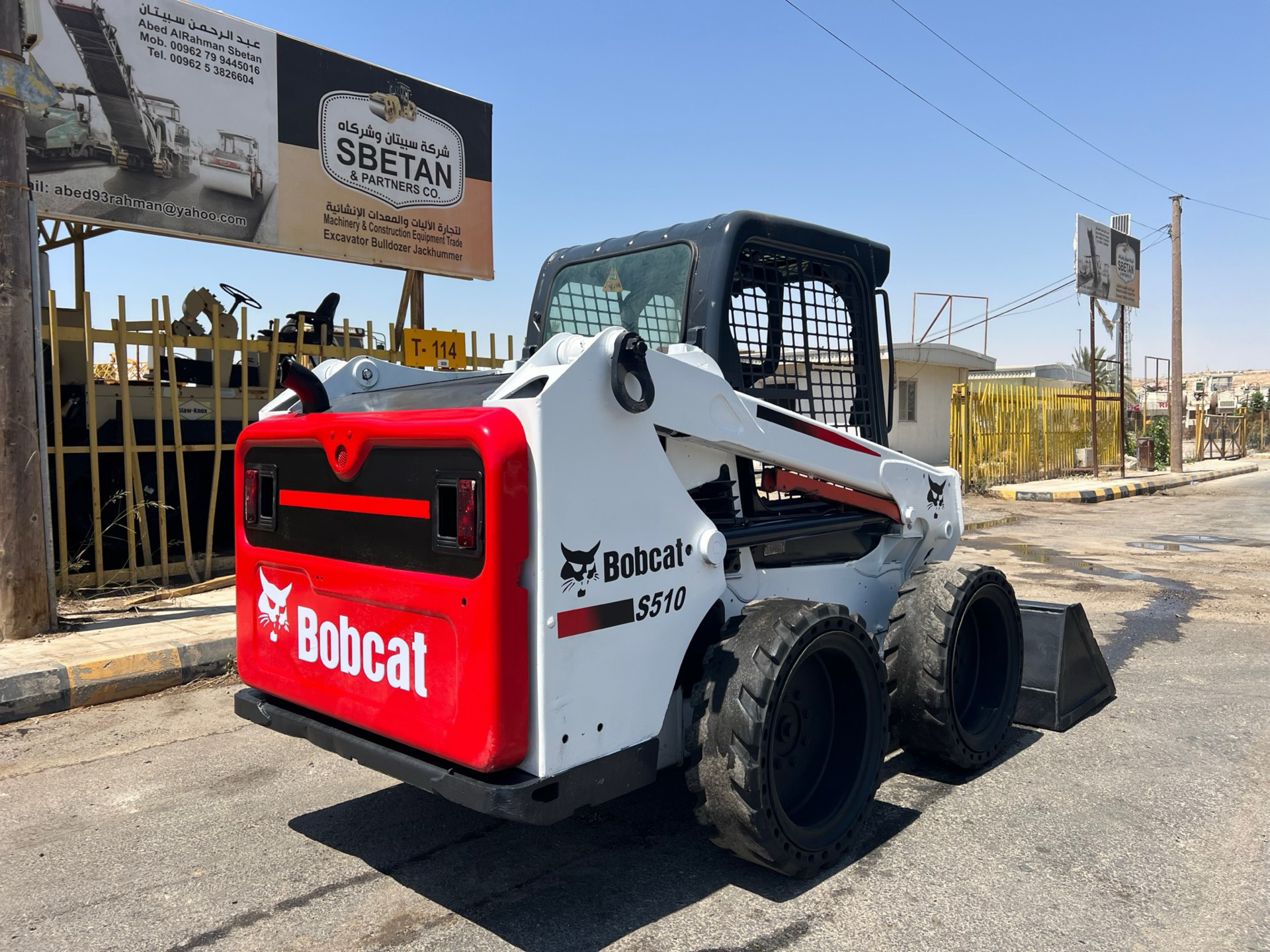 Crawler Skid Steer Loader Bobcat 2015