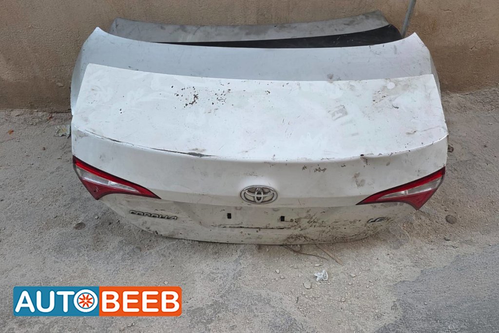 Body Trunk Toyota Corolla