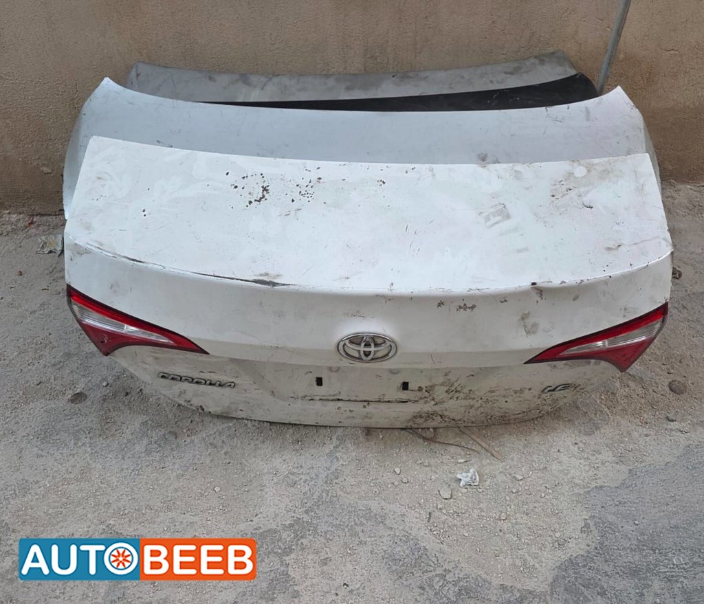 Body Trunk Toyota Corolla