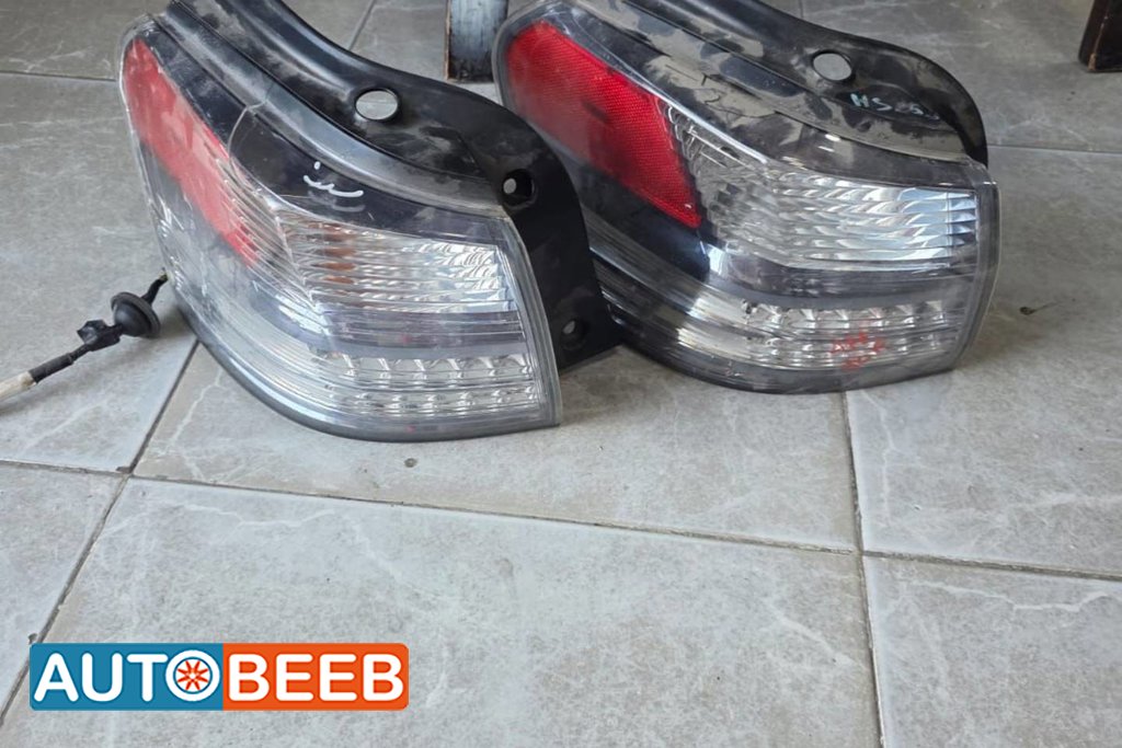 Lights Rear light Lexus HS250h