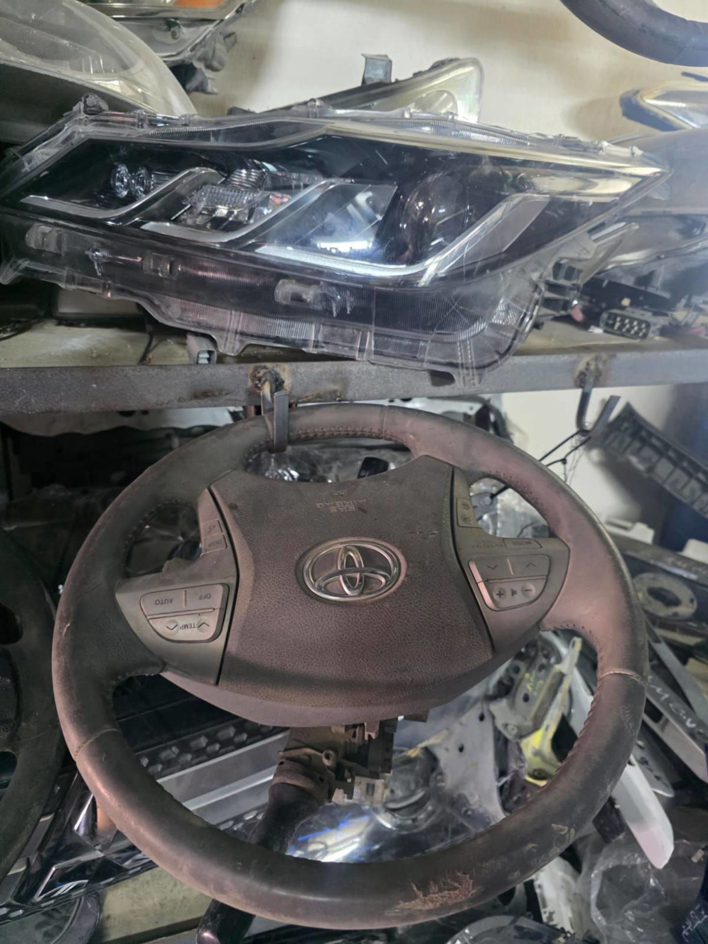 Cabin Steering Wheel Toyota Camry