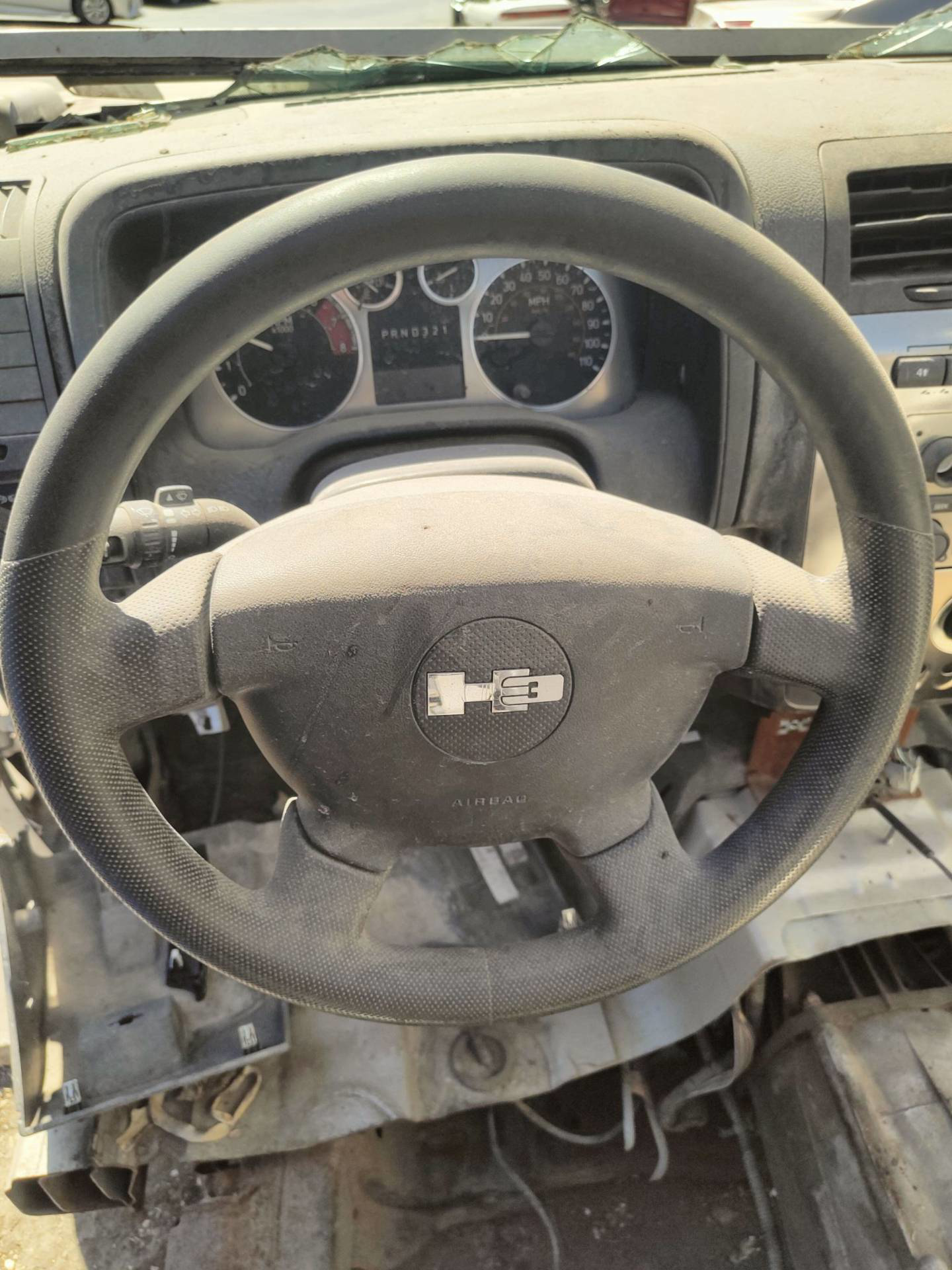 Cabin Steering Wheel Hummer H3