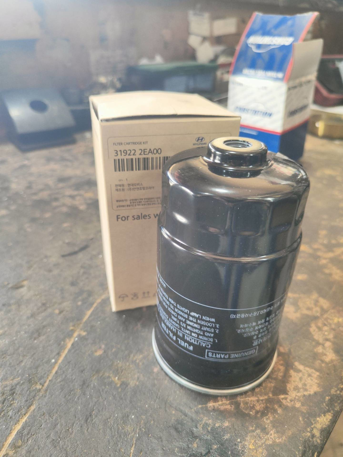 Filters and Oil Fuel Filter Hyundai Porter