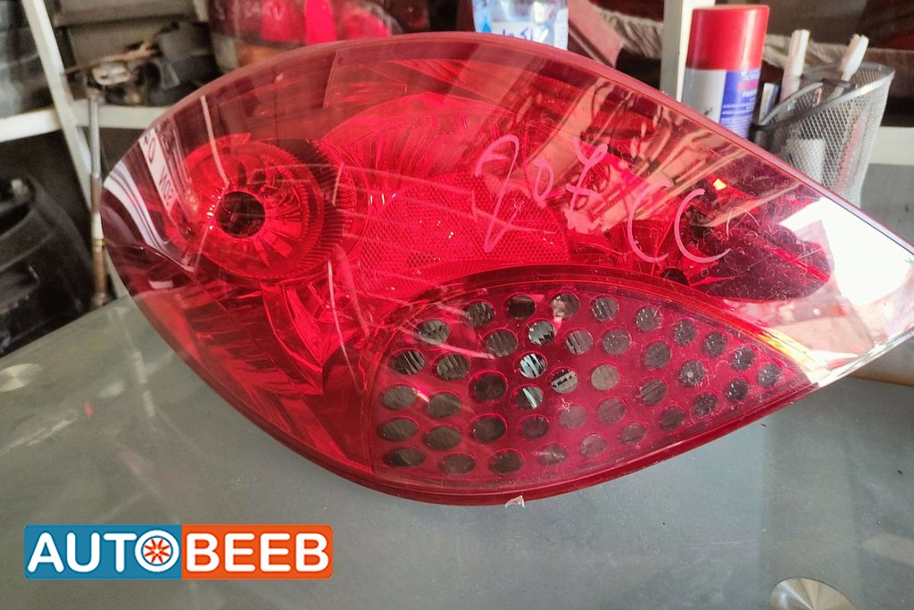 Lights Rear light Peugeot 207