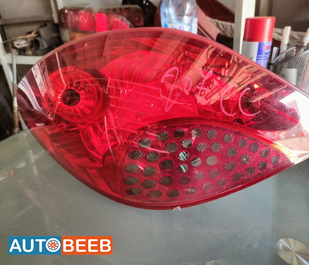 Lights Rear light Peugeot 207