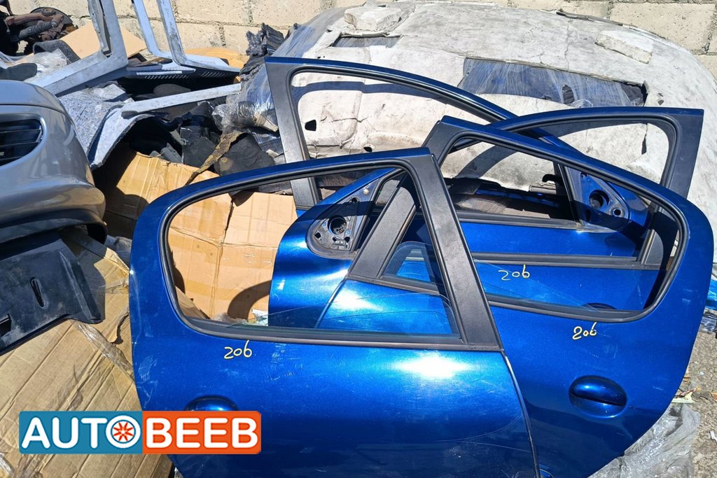 Body Doors Peugeot 206